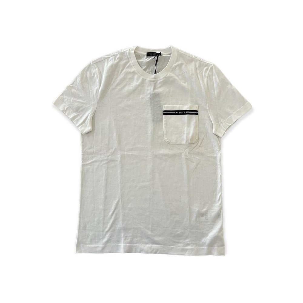 Versace logo pocket t shirt XS